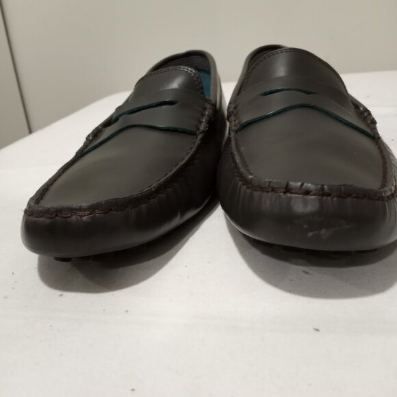 LACOSTE DARK GREY CONCOURS MENS LOAFERS SIZE 12 - Picture 10 of 12